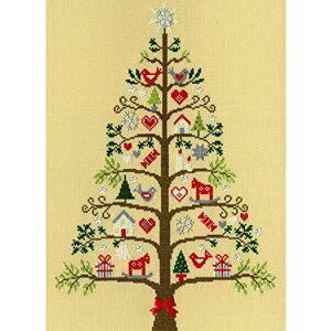 Bothy Threads Cross Stitch Kit Scandi Tree Bothy Threads Cross Stitch Kit Scandi Tree