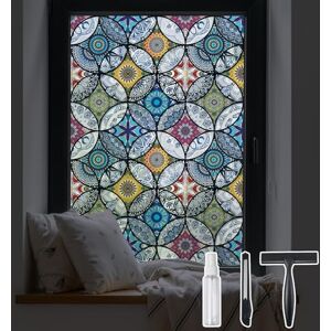 dktie Static Cling Decorative Window Film with Installation Tools Non Adhesive Privacy Film Stained Glass Window Film for Bathroom Shower Door Heat Cotrol Anti UV 17.7 x 78.7 Inch dktie Static Cling Decorative Window Film with Installation Tools Non Adhesive Privacy Film Stained Glass Window Film for Bathroom Shower Door Heat Cotrol Anti UV 17.7 x 78.7 Inch