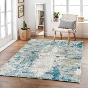 Livabliss Pysel Abstract Rug Area Rugs Living Room 120x170 cm, Dining Room, Lounge, Kitchen, Bedroom Modern Marble Large Rug, Soft Luxurious Easy Care Medium Pile, Grey, Blue and Ivory Livabliss Pysel Abstract Rug Area Rugs Living Room 120x170 cm, Dining Room, Lounge, Kitchen, Bedroom Modern Marble Large Rug, Soft Luxurious Easy Care Medium Pile, Grey, Blue and Ivory