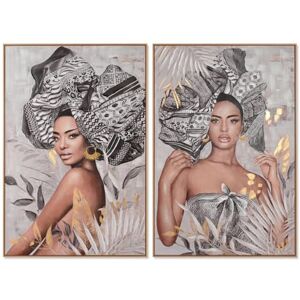 AlexandreHouse LIENZO CUADRO PS 80X3.5X120 AFRICAN 2 SURT. AlexandreHouse LIENZO CUADRO PS 80X3.5X120 AFRICAN 2 SURT.