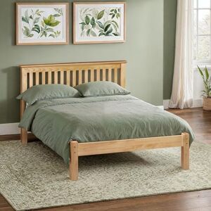 Julian Bowen Barcelona Low Foot End Bed, Pine, Double Julian Bowen Barcelona Low Foot End Bed, Pine, Double