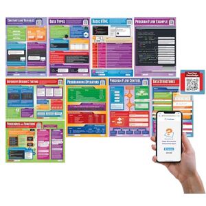 Daydream Education Computer Programming Posters Set of 9 Computer Science Posters Gloss Paper 850mm x 594mm (A1) FREE Interactive Quizzes Computing Classroom Charts Daydream Education Computer Programming Posters Set of 9 Computer Science Posters Gloss Paper 850mm x 594mm (A1) FREE Interactive Quizzes Computing Classroom Charts