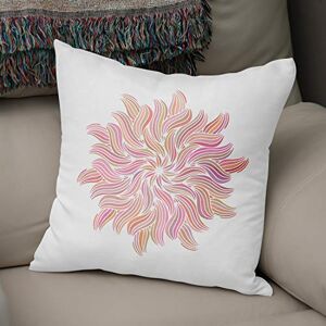 Bonamaison , Decorative Cushion Cover 50% Cotton 50% Polyester 43x43cm Designed and Manufactured in Turkey Bonamaison , Decorative Cushion Cover 50% Cotton 50% Polyester 43x43cm Designed and Manufactured in Turkey
