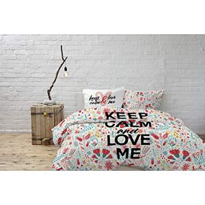 Italian Bed Linen Duvet Cover Set with Digital Print, Cotton, Shine 09, 2 Places Italian Bed Linen Duvet Cover Set with Digital Print, Cotton, Shine 09, 2 Places