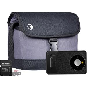 Praktica DZ13 Compact Digital Camera with SanDisk 64GB MicroSD Card & System Bag 13MP Dual CMOS Sensors, Wide-Angle Lens & 18x Zoom, Full HD Video Black Praktica DZ13 Compact Digital Camera with SanDisk 64GB MicroSD Card & System Bag 13MP Dual CMOS Sensors, Wide-Angle Lens & 18x Zoom, Full HD Video Black