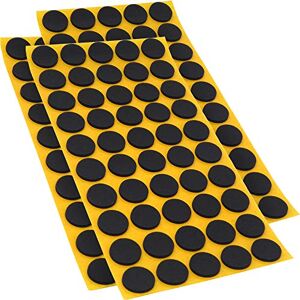 Adsamm ® / 150 x self-adhesive anti-slip pads made of EPDM cellular rubber/ø 0.79'' (ø 20 mm) / Black/round / 0.098'' (2.5 mm) thick anti-slip glides Adsamm ® / 150 x self-adhesive anti-slip pads made of EPDM cellular rubber/ø 0.79'' (ø 20 mm) / Black/round / 0.098'' (2.5 mm) thick anti-slip glides