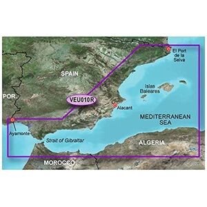 Garmin VEU010R G3 Spain, Mediterranean Coast BlueChart G2 Vision Technology Pre-played on SD Card Plug and Play Garmin VEU010R G3 Spain, Mediterranean Coast BlueChart G2 Vision Technology Pre-played on SD Card Plug and Play