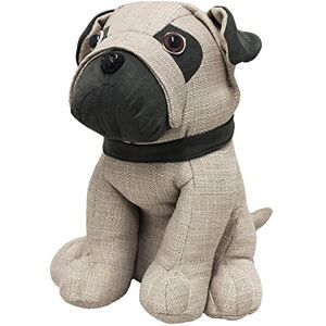 Paoletti Riva Pug Dog Doorstop Heavywight Sand Filling 100% Polyester 23 x 15 x 24cm (9" x 6" x 9" inches) Designed in the UK Paoletti Riva Pug Dog Doorstop Heavywight Sand Filling 100% Polyester 23 x 15 x 24cm (9" x 6" x 9" inches) Designed in the UK