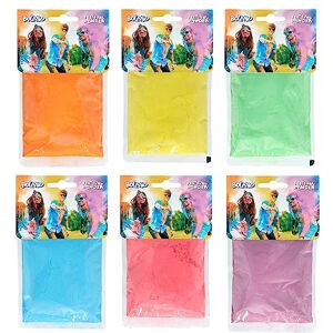 Boland Festival Powder Set of 6, Holi Colour Powder in 6 Colourful Colours, Accessories for Photo Shoot, CSD, Birthday or Theme Party Boland Festival Powder Set of 6, Holi Colour Powder in 6 Colourful Colours, Accessories for Photo Shoot, CSD, Birthday or Theme Party
