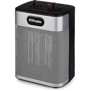 Dimplex DXUC2BS 2000W Upright Ceramic Fan Heater Portable Electric Heater with Adjustable Thermostat, 3 Heat Settings, Fan-Only Mode, Tip-Over & Overheat Protection Black and Silver Dimplex DXUC2BS 2000W Upright Ceramic Fan Heater Portable Electric Heater with Adjustable Thermostat, 3 Heat Settings, Fan-Only Mode, Tip-Over & Overheat Protection Black and Silver