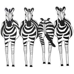 Design Toscano Static Stripes Sculptural Zebra Wall Frieze Design Toscano Static Stripes Sculptural Zebra Wall Frieze