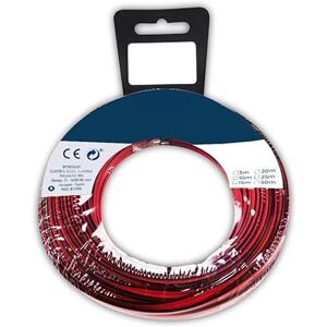 Brightium 2 x 0.75 mm Parallel Cable Reel in red and Black Colours, Ideal for Audio. 20 m of Flexibility and Quality, Perfect for Sound Projects. Brightium 2 x 0.75 mm Parallel Cable Reel in red and Black Colours, Ideal for Audio. 20 m of Flexibility and Quality, Perfect for Sound Projects.