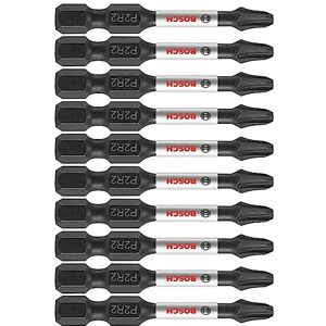 Bosch ITP2R22B Impact Tough 2 in. Phillips/Square #2 Power Bits Bosch ITP2R22B Impact Tough 2 in. Phillips/Square #2 Power Bits