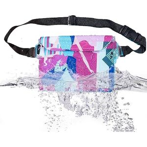 Sports Fanny Phone Pack,Fanny Waist Bag with Adjustable Strap Boating and Pool Stylish Dry Bag for Keys, Cell Phones, Wallets, Passport, Lipsticks, Cards Sports Fanny Phone Pack,Fanny Waist Bag with Adjustable Strap Boating and Pool Stylish Dry Bag for Keys, Cell Phones, Wallets, Passport, Lipsticks, Cards