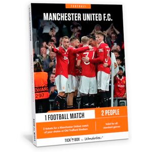 Tick&Box Gift Box Manchester United Match for 2 Visit The Home of Football Experience Gift For Football Fans Unique Experience for a true Manchester souvenir Valid for 2 years Tick&Box Gift Box Manchester United Match for 2 Visit The Home of Football Experience Gift For Football Fans Unique Experience for a true Manchester souvenir Valid for 2 years