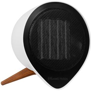 Russell Hobbs Electric Heater 1500W Retro Tripod Mini Ceramic Heater Scandi Wood Effect in White with 2 Heat Settings, Touch Control, Overheat Protection, 2 Year Guarantee RHMCH1009-SCA Russell Hobbs Electric Heater 1500W Retro Tripod Mini Ceramic Heater Scandi Wood Effect in White with 2 Heat Settings, Touch Control, Overheat Protection, 2 Year Guarantee RHMCH1009-SCA