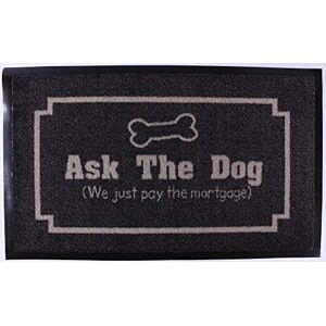 Lafinesse Decorative Coir Entrance Door Mat Ask the dog… 75 cm x 45 cm Lafinesse Decorative Coir Entrance Door Mat Ask the dog… 75 cm x 45 cm