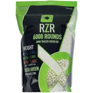 Nuprol RZR Tracer Green Airsoft BBs 0.20g (6000R) Nuprol RZR Tracer Green Airsoft BBs 0.20g (6000R)