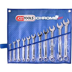 KS TOOLS 518.3 Chrome+ Combination Spanner Set (11 Pieces) KS TOOLS 518.3 Chrome+ Combination Spanner Set (11 Pieces)