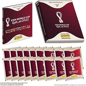 Panini FIFA World Cup Qatar Sticker 2023 Single Sided 1 Album Hard Cover + 15 Cases + 3 Free Panini FIFA World Cup Qatar Sticker 2023 Single Sided 1 Album Hard Cover + 15 Cases + 3 Free