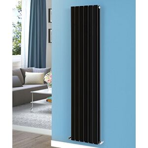 Manufactured for NRG NRG Designer Radiator Black 1800x408 Flat Double Panel Central Heating Rads Manufactured for NRG NRG Designer Radiator Black 1800x408 Flat Double Panel Central Heating Rads