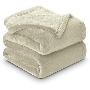 GC GAVENO CAVAILIA Luxurious Fleece Mink Blanket, Warm and Thermal Blankets Throws, Cuddly Throws For Sofas, Cream, 200 x 240 GC GAVENO CAVAILIA Luxurious Fleece Mink Blanket, Warm and Thermal Blankets Throws, Cuddly Throws For Sofas, Cream, 200 x 240