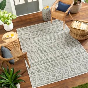 Livabliss Alora Indoor Outdoor Rug Large Boho Rugs for Living Room 130x180 cm Dining, Kitchen Carpet, Patterned Neutral and Coloured Rugs, Waterproof, Stain Durable Dark Green, Ivory Livabliss Alora Indoor Outdoor Rug Large Boho Rugs for Living Room 130x180 cm Dining, Kitchen Carpet, Patterned Neutral and Coloured Rugs, Waterproof, Stain Durable Dark Green, Ivory