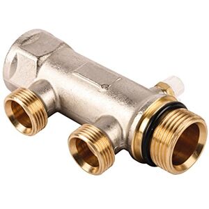 Sanitop-Wingenroth 26061 9 Wiroflex Compact Distribution Board for Plumbing and Heating Systems Trunk Pipe 1 Inch, 2-Way Distributor, 1 Zoll Sanitop-Wingenroth 26061 9 Wiroflex Compact Distribution Board for Plumbing and Heating Systems Trunk Pipe 1 Inch, 2-Way Distributor, 1 Zoll