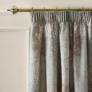 Catherine Lansfield Woodland Trees 66x72 Inch Lined Pencil Pleat Curtains Two Panels Green Catherine Lansfield Woodland Trees 66x72 Inch Lined Pencil Pleat Curtains Two Panels Green