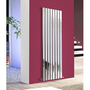 Manufactured for NRG NRG 1800x544mm Vertical Tall Upright Flat Panel Designer Bathroom Central Heating Radiator Chrome Single Column Perfect for Bathroom, Bedroom, Kitchen, Hallway, Living Room Manufactured for NRG NRG 1800x544mm Vertical Tall Upright Flat Panel Designer Bathroom Central Heating Radiator Chrome Single Column Perfect for Bathroom, Bedroom, Kitchen, Hallway, Living Room