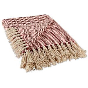 DII Handloomed Cotton, Barn Red, 50x60 DII Handloomed Cotton, Barn Red, 50x60