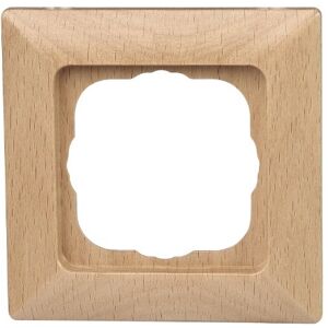 Kopp Milano 306515064 Cover Frame for 1 Socket for Vertical and Horizontal Mounting Beech Kopp Milano 306515064 Cover Frame for 1 Socket for Vertical and Horizontal Mounting Beech