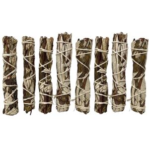 VIE Slimline Smudge Stick (Pack of 8, White Sage and Yerba Santa) VIE Slimline Smudge Stick (Pack of 8, White Sage and Yerba Santa)