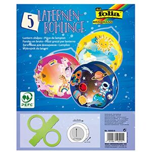 Folia 6850/5 Round Lantern Blanks Made of Photo Card Pack of 5 in May Green for Gluing Together Diameter Approx. 19 cm Window Cut-Out Approx. 13.5 cm Folia 6850/5 Round Lantern Blanks Made of Photo Card Pack of 5 in May Green for Gluing Together Diameter Approx. 19 cm Window Cut-Out Approx. 13.5 cm