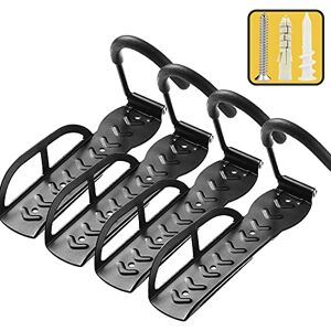 Laxama Bike Rack for Garage Wall Mount 4 Pack Vertical Bike Hooks Bicycle Hanging Hooks for Indoor Storage with Non-reversible Hooks Laxama Bike Rack for Garage Wall Mount 4 Pack Vertical Bike Hooks Bicycle Hanging Hooks for Indoor Storage with Non-reversible Hooks