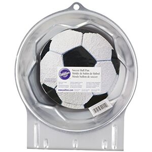 Wilton Soccer Ball Cake Tin, 22cm x 9cm (8.75in x 3.5in) Wilton Soccer Ball Cake Tin, 22cm x 9cm (8.75in x 3.5in)