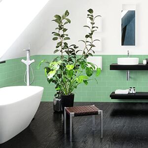 Ambiance Sticker 30 Tile Stickers Height 10 x Length 20 cm Underground Tile Stickers 50 x 120 cm Mint Green Ambiance Sticker 30 Tile Stickers Height 10 x Length 20 cm Underground Tile Stickers 50 x 120 cm Mint Green