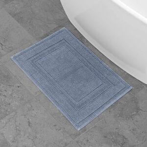 Jean Pierre New York Jean Pierre – Stonewash Racetrack Bath Rug Cotton Premium Bathroom Décor Machine Washable Highly Absorbent Measures 17” x 24” Gray Blue Jean Pierre New York Jean Pierre – Stonewash Racetrack Bath Rug Cotton Premium Bathroom Décor Machine Washable Highly Absorbent Measures 17” x 24” Gray Blue