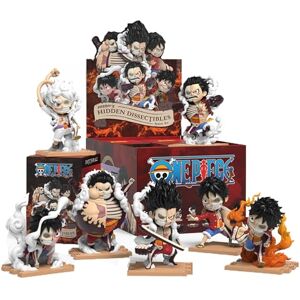 Mighty Jaxx Freeny's Hidden Dissectibles: One Piece Series 6 (Luffy Gears Edition) Sealed Tray of 6 Contains No Duplicates Blind Box Collectible Figurines Mighty Jaxx Freeny's Hidden Dissectibles: One Piece Series 6 (Luffy Gears Edition) Sealed Tray of 6 Contains No Duplicates Blind Box Collectible Figurines