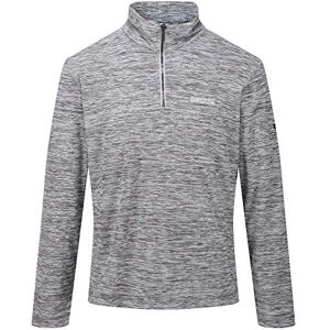 Regatta Elgrid Striped Fleece Jacket with 1/2 Zip Opening Light Steel, FR: S (Manufacturer's Size: S) Regatta Elgrid Striped Fleece Jacket with 1/2 Zip Opening Light Steel, FR: S (Manufacturer's Size: S)