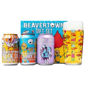BEAMS INTERNATIONAL Beavertown IPA Beer Gift Set & Glass Neck Oil, Gamma Ray, Cosmic Drop Berry, London Craft Beer Gift for Men, Christmas 3x 330 ml Cans & Iconic Beavertown Glass Pale Ale & Fruity Beers Selection BEAMS INTERNATIONAL Beavertown IPA Beer Gift Set & Glass Neck Oil, Gamma Ray, Cosmic Drop Berry, London Craft Beer Gift for Men, Christmas 3x 330 ml Cans & Iconic Beavertown Glass Pale Ale & Fruity Beers Selection