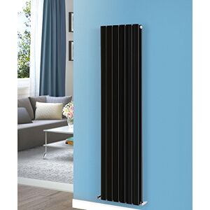 Manufactured for NRG NRG Designer Radiator Black 1600x408 Flat Double Panel Central Heating Rads Manufactured for NRG NRG Designer Radiator Black 1600x408 Flat Double Panel Central Heating Rads