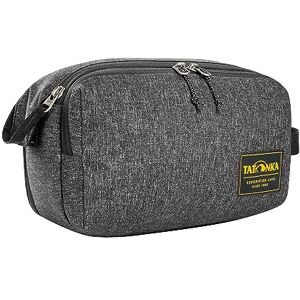 Tatonka Toiletry Bag Cosmetic Double Zip Pouch (6L) Large Wash Bag with Double Zip Opening and Multiple Compartments 17 x 27 x 13 cm (Black) Tatonka Toiletry Bag Cosmetic Double Zip Pouch (6L) Large Wash Bag with Double Zip Opening and Multiple Compartments 17 x 27 x 13 cm (Black)
