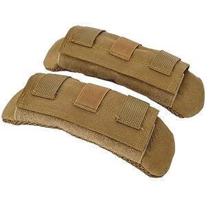 tactifans 2 Pack Detachable Vest Shoulder Strap Pads Fit 2'' (Maximum 2.5'') Sling Bags Guitars Backpack Messenger Bag Shoulder Straps Comfort Soft Cushion Strap Pads for FCPC JPC Vests (Khaki) tactifans 2 Pack Detachable Vest Shoulder Strap Pads Fit 2'' (Maximum 2.5'') Sling Bags Guitars Backpack Messenger Bag Shoulder Straps Comfort Soft Cushion Strap Pads for FCPC JPC Vests (Khaki)