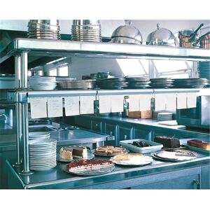 García de Pou Holder Rack For Orders 122X5,4 Cm Silver Stainless Steel 1 Units García de Pou Holder Rack For Orders 122X5,4 Cm Silver Stainless Steel 1 Units