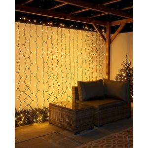 LINK Lighting Link PRO LED Curtain Lights, Black Cable, 2.5 m Drop, Warm White, 2 m LINK Lighting Link PRO LED Curtain Lights, Black Cable, 2.5 m Drop, Warm White, 2 m