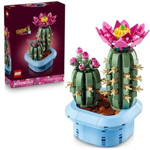 Lego Botanicals Flowering Cactus Artificial Potted Plant Set w/ 2 Cacti & Faux Flowers DIY Bedroom Decor Birthday Gift for 9+ Year Old Girls & Adult Plant Lovers 11509 Lego Botanicals Flowering Cactus Artificial Potted Plant Set w/ 2 Cacti & Faux Flowers DIY Bedroom Decor Birthday Gift for 9+ Year Old Girls & Adult Plant Lovers 11509