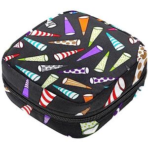 Generic Sanitary Napkin Storage Bag, Feminine Product Pouches Portable Period Kit Bag for Girls Women Ladies Noise Makers Seamless Pattern Generic Sanitary Napkin Storage Bag, Feminine Product Pouches Portable Period Kit Bag for Girls Women Ladies Noise Makers Seamless Pattern