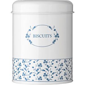 Premier Housewares 507603 Rose Biscuit Canister Blue, H19 x W14 x D14cm Premier Housewares 507603 Rose Biscuit Canister Blue, H19 x W14 x D14cm