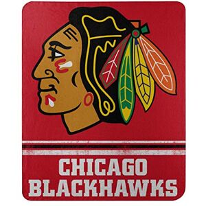 Northwest NHL Chicago Blackhawks Unisex-Adult Fleece Throw Blanket, 50" x 60", Fade Away Northwest NHL Chicago Blackhawks Unisex-Adult Fleece Throw Blanket, 50" x 60", Fade Away